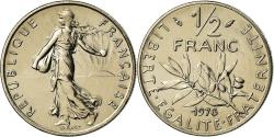 World Coins - Coin, France, Semeuse, 1/2 Franc, 1978, Paris, FDC, , Nickel, KM:931.1