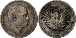World Coins - Italy, Vittorio Emanuele III, Lira, 1901, Rome, Silver, , KM:32