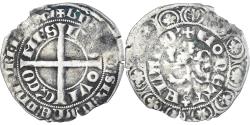 World Coins - Coin, France, Flanders, Louis II de Mâle, Gros, 1346-1384, , Silver