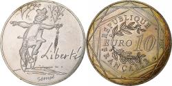 World Coins - France, 10 Euro, 2014, Liberté Automne Sempé, , Silver