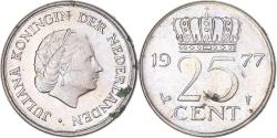 World Coins - Coin, Netherlands, 25 Cents, 1977