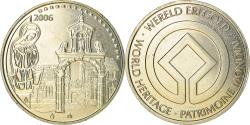 World Coins - Belgium, Token, Patrimoine Mondial, Arts & Culture, 2006,