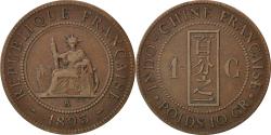 World Coins - Coin, French Indochina, Cent, 1893, Paris, , Bronze, KM:1, Lecompte:44