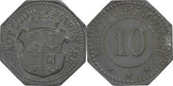 World Coins - Germany, Stadt Ludwigshafen am Rhein, 10 Pfennig, Undated (1917),