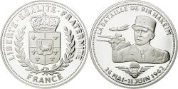 World Coins - France, Medal, La Bataille de Bir Hakeim, History, , Silver