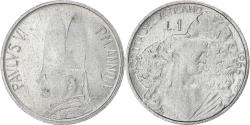World Coins - Coin, VATICAN CITY, Paul VI, Lira, 1966, , Aluminum, KM:84