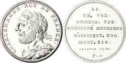 World Coins - France, Medal, Les Rois de France, Charlemagne, History, , Nickel