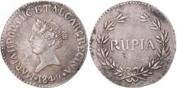 World Coins - Coin, INDIA-PORTUGUESE, Maria II, Rupia, 1847, Goa, , Silver, KM:273