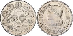World Coins - France, Medal, Ecu Europa, Marianne, 1986, Copper-nickel, Rodier,