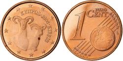 World Coins - Cyprus, 1 Centime, 2008, Copper Plated Steel,