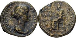 Ancient Coins - Thrace, Faustina II, Æ, 161-176, Bizya, Bronze, , RPC:9310 (temp.)