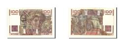 World Coins - Banknote, France, 100 Francs, 100 F 1945-1954 ''Jeune Paysan'', 1953