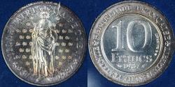 World Coins - Coin, France, Millénaire Capétien, 10 Francs, 1987, Monnaie de Paris, BU