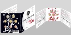World Coins - France, Monnaie de Paris, Euro-Set, 2016,