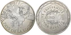 World Coins - France, 10 Euro, Pays De La Loire, 2012, Paris, Silver,