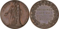 World Coins - France, Medal, Charles X, l'Adresse des 221, History, 1830, Caunois,