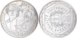 World Coins - France, 10 Euro, 2012, Champagne-Ardenne, , Silver