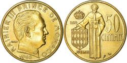 World Coins - Coin, Monaco, Rainier III, 50 Centimes, 1962, , Aluminum-Bronze