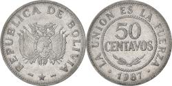 World Coins - Coin, Bolivia, 50 Centavos, 1987