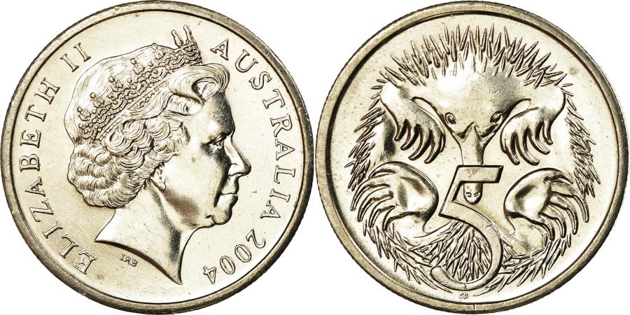 AUSTRALIA   5 Cents  2004  * 