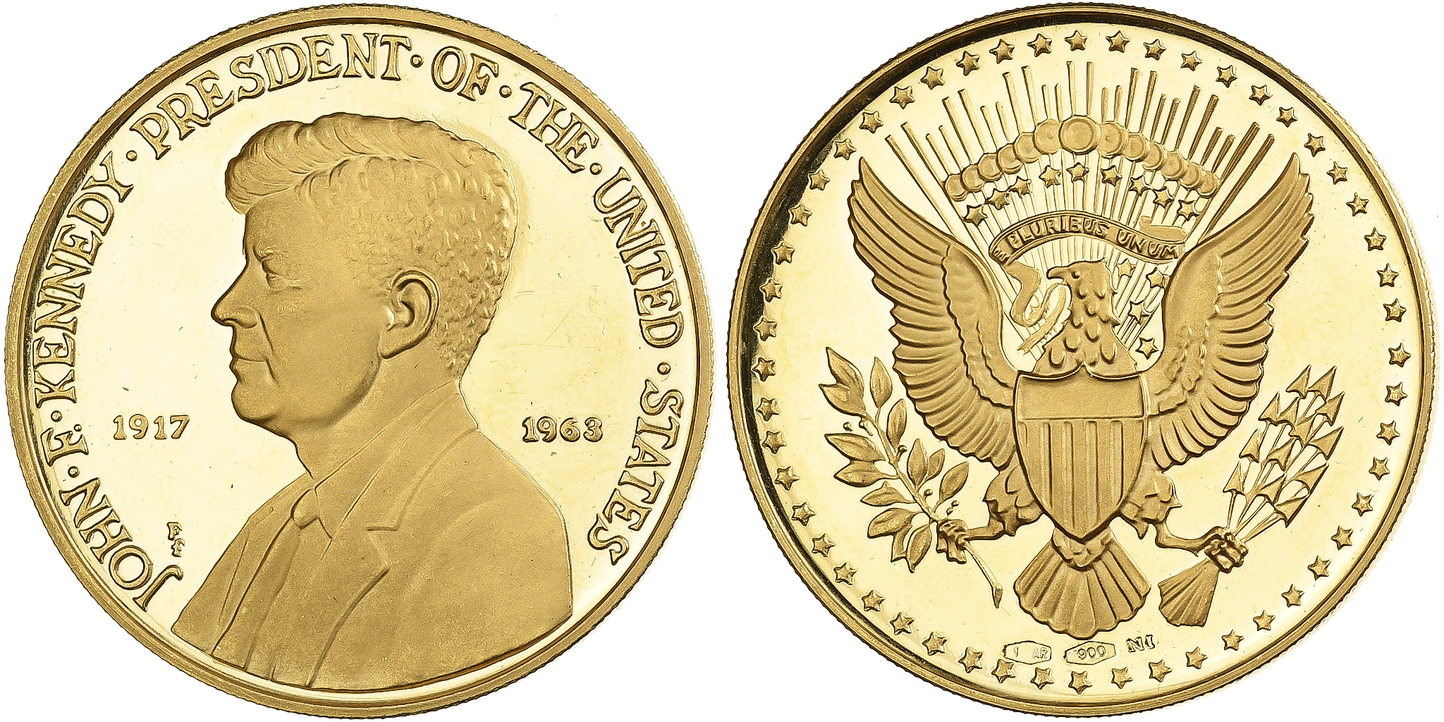 United States, Medal, John F. Kennedy, President of the USA, 1963