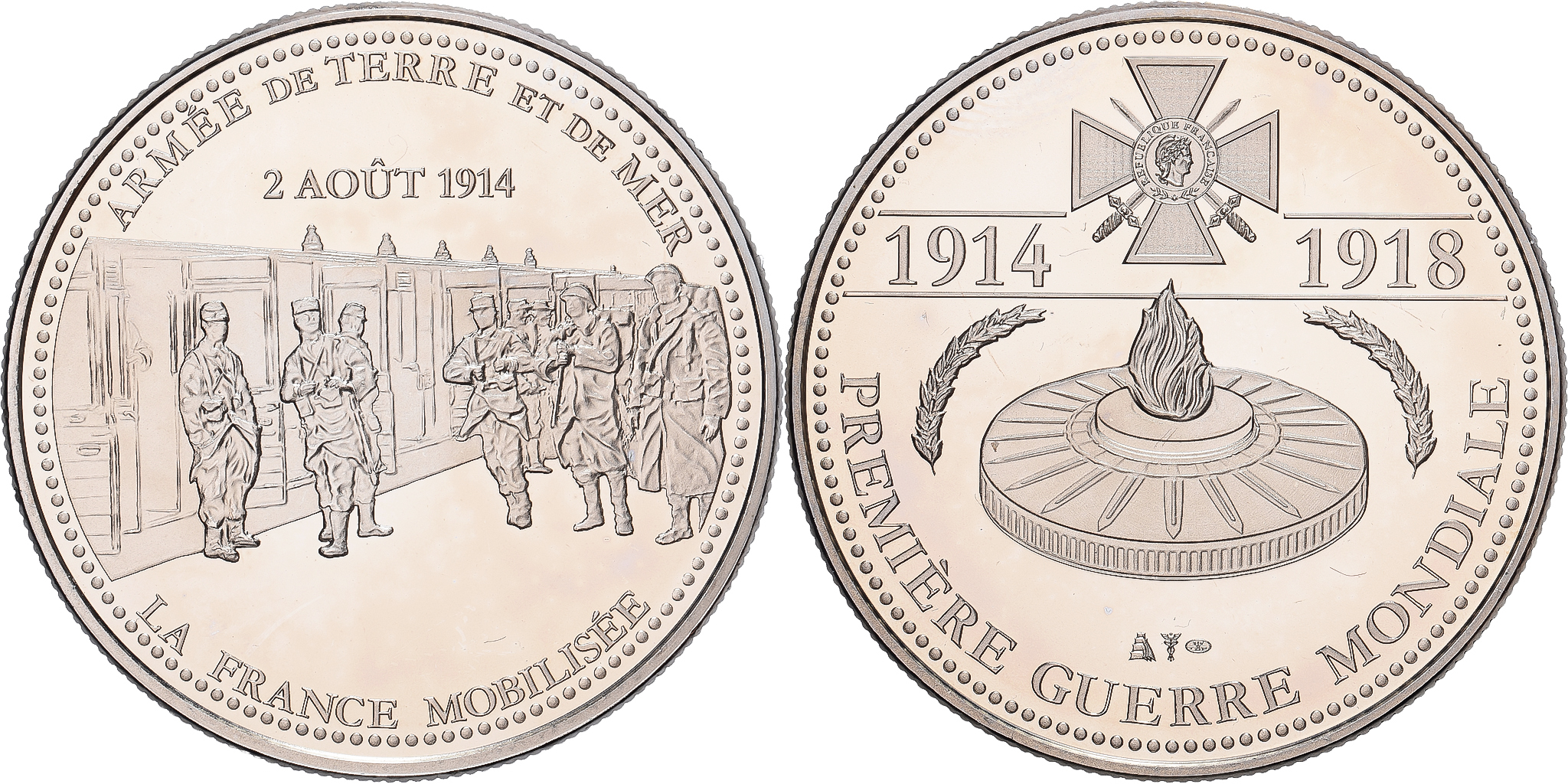 MEDAILLE 1ÈRE ARMEE FRANCAISE RHIN ET DANUBE 1944 1945 - 1994 1995 EUR
