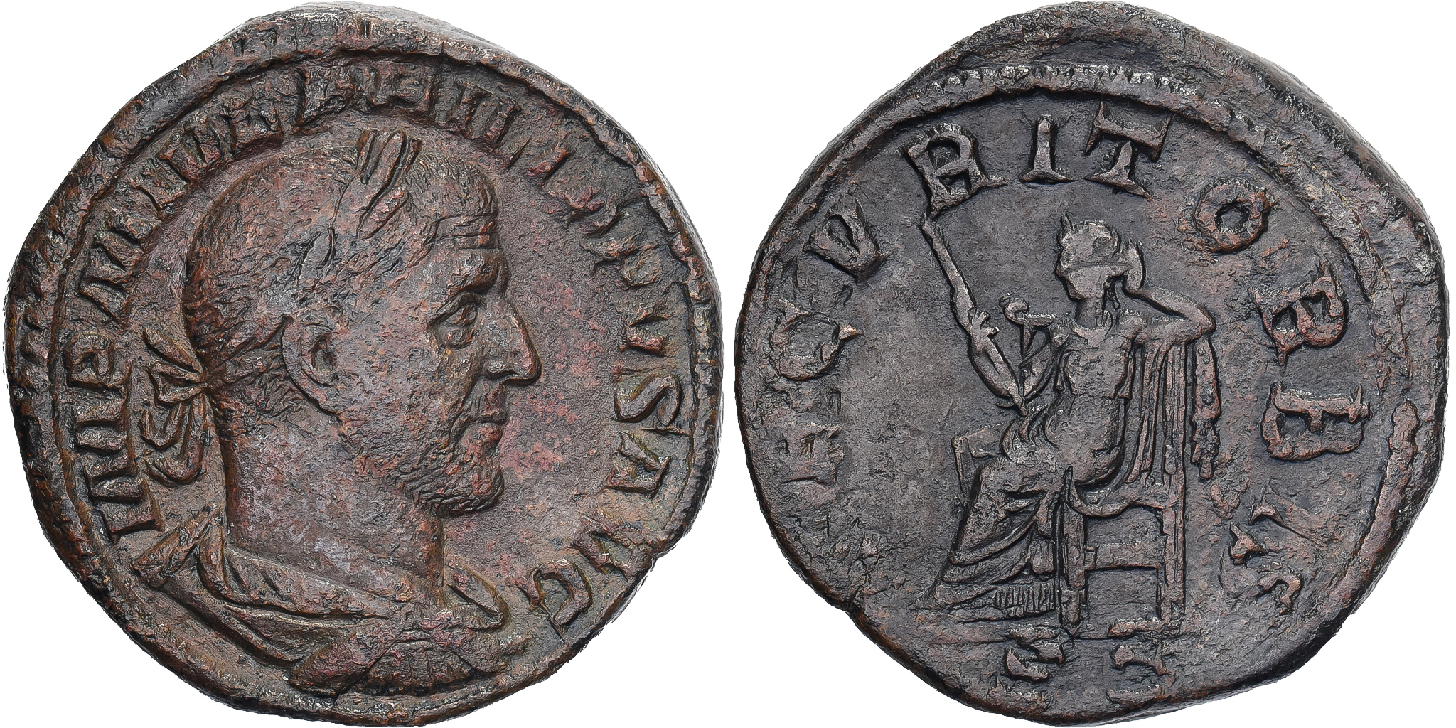 古代ローマ帝国の コレクション フィリップス（在位244〜249年） Philip I, Sestertius, 244-249, Rome, Bronze, | Roman Imperial Coins