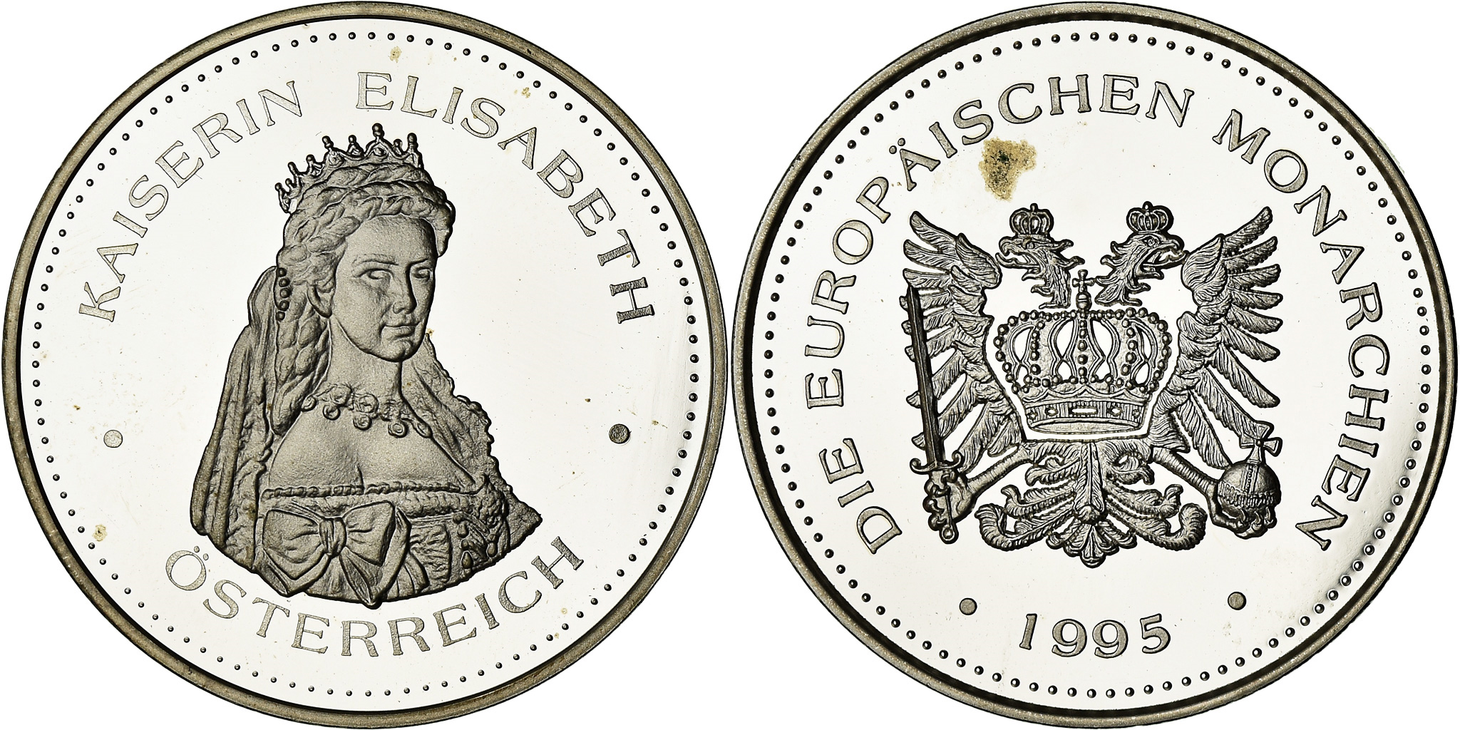 Austria, Medal, Kaiserin Elisabeth, 1995, , Bronze | Tokens & Medals
