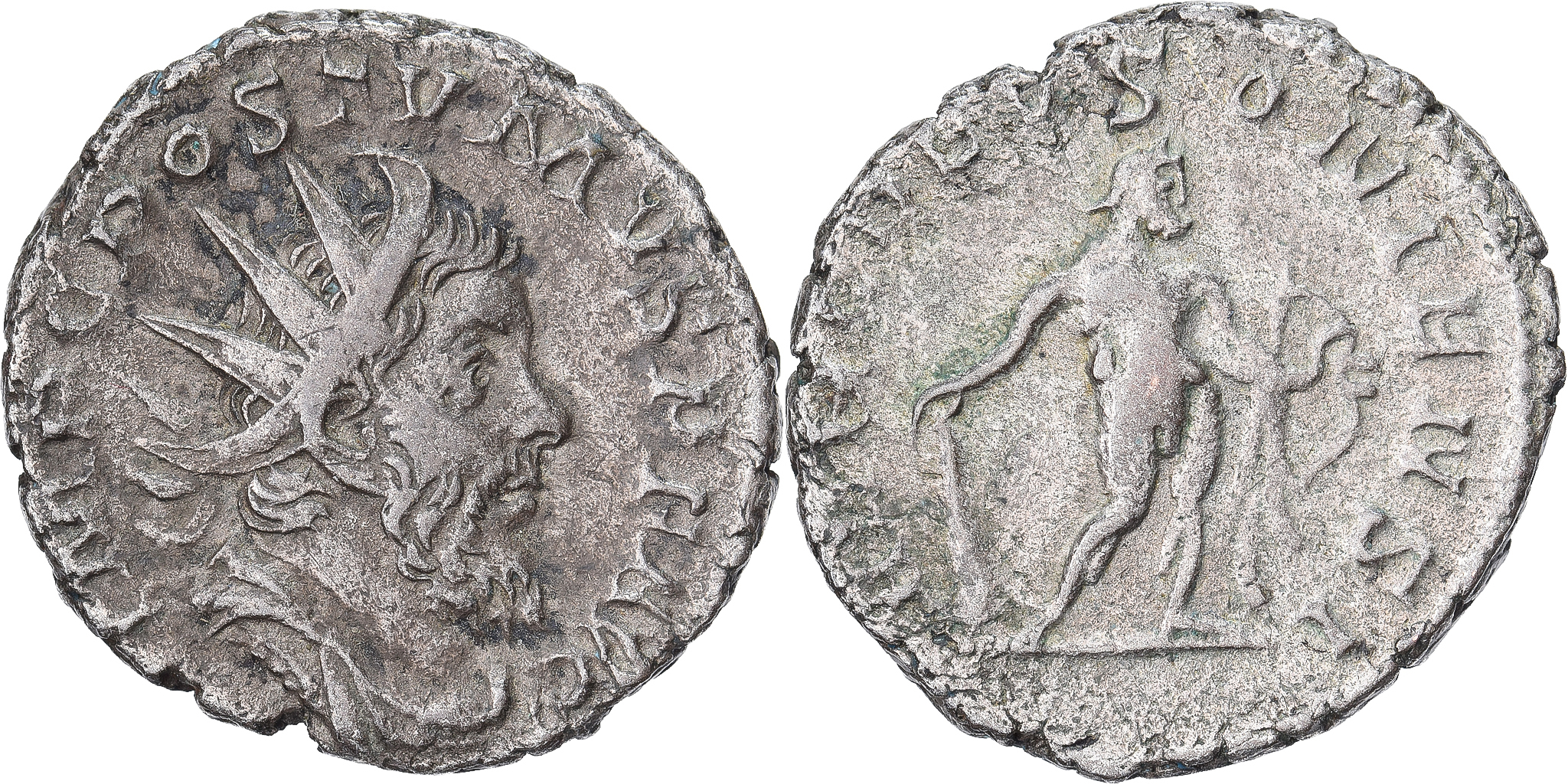 Postumus, Antoninianus, 260-261, Trier, Silver, , RIC:64 | Roman