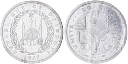 World Coins - Coin, Djibouti, Franc, 1977, Paris, ESSAI, , Aluminum, KM:E1