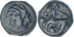 Ancient Coins - Coin, Senones, potin à la tête d’indien, 1st century BC, , Bronze