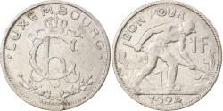 World Coins - Coin, Luxembourg, Charlotte, Franc, 1924, , Nickel, KM:35