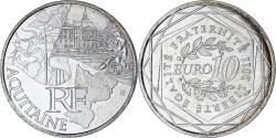 World Coins - France, 10 Euro, Aquitaine, 2011, Paris, , Silver, KM:1727