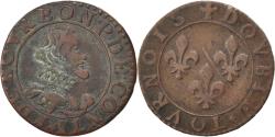 World Coins - Coin, FRENCH STATES, CHATEAU-RENAUD, 2 Deniers, Tournois, , Copper