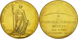 World Coins - France, Medal, Economie, Au Nom de la République Française, 1992,