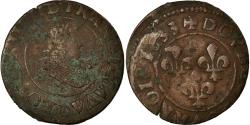 World Coins - Coin, France, Louis XIII, Double tournois, 1633, Lyon
