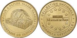 World Coins - France, Token, Fontaine de Vaucluse - Moulin à papier n°1, 1999, Copper-nickel