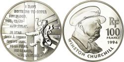World Coins - Coin, France, Churchill, 100 Francs, 1994, BE, , Silver, KM:1037