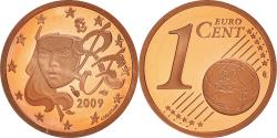 World Coins - France, Euro Cent, 2009, Paris, BE, , Copper Plated Steel, Gadoury:1