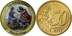 World Coins - France, Token, Frères Grimm, Blanche-Neige, Nordic gold,