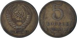 World Coins - Coin, Russia, 5 Kopeks, 1961