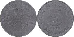 World Coins - Coin, Austria, 5 Groschen, 1972