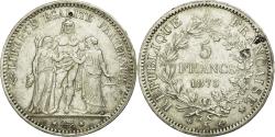 World Coins - Coin, France, Hercule, 5 Francs, 1875, Bordeaux, , Silver, KM:820.2