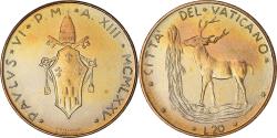 World Coins - Coin, VATICAN CITY, Paul VI, 20 Lire, 1975, , Aluminum-Bronze, KM:120