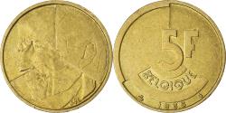 World Coins - Coin, Belgium, 5 Francs, 5 Frank, 1986, , Brass Or Aluminum-Bronze
