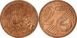 World Coins - France, 2 Euro Cent, 2000, Paris, , Copper Plated Steel, KM:1283