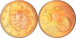 World Coins - France, 5 Euro Cent, 2003, Paris, , Copper Plated Steel, Gadoury:3