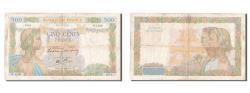 World Coins - Banknote, France, 500 Francs, 500 F 1940-1944 ''La Paix'', 1940, 1940-10-17
