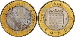 World Coins - Finland, 5 Euro, Uusimaa, 2011, Vantaa, Bi-Metallic, , KM:160