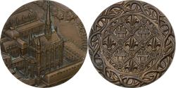 World Coins - France, Medal, La Sainte-Chapelle, Bronze, Baron,